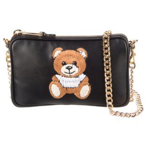 MOSCHINO COUTURE Leather Crossbody Bag~Excellent Condition $1500